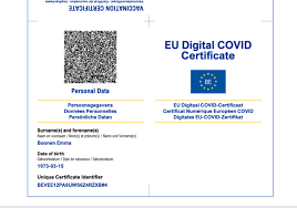 The certificate alone is not a travel document. Voici A Quoi Ressemblera Le Certificat Covid Europeen La Belgique Est Prete