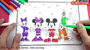 Supercoloring.com is a super fun for all ages: Mickey Mouse Clubhouse Space Adventure Coloring Pages For Kids Learn Colors For Kids Video Dailymotion