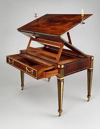 David Roentgen Architect S Table German Neuwied Am Rhein The Met Antique Drafting Table Architect Table Painting Wooden Furniture