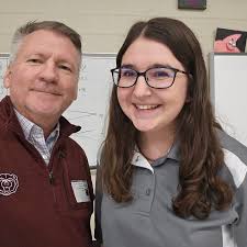 Great to see Maggie Moncado at Joplin North Middle School today!