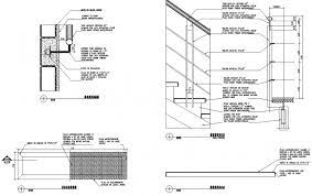 This fitting allows the angle of the pipe handrail to be adjusted from. Detail Of Handrail Of Staircase In Dwg File Construction Detail Drawing Detail Drawing Concrete Staircase