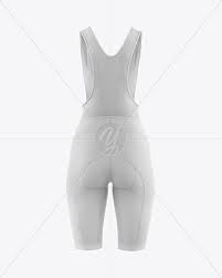 Download Women S Cycling Bib Mockup In Apparel Mockups On Yellow Images Object Mockups