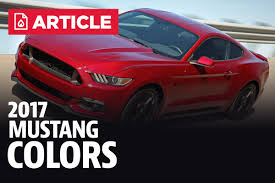 2017 Mustang Colors Color Codes Photos Lmr Com