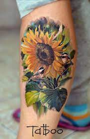 Sunflower tattoos are the best representations of joy, happiness, and bright colors. Sunflower Lower Arm Tattoo Novocom Top