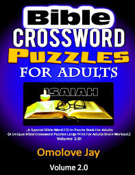 50 new large print bible themed word search puzzles now. Bible Crossword Puzzles For Adults A Special Bible Word Fill In Puzzle Book For Adults A Unique Bible Crossword Puzzles Large Print For Adults Brain Workout Volume 2 Walmart Com Walmart Com