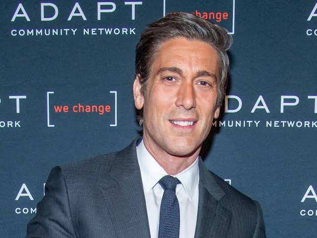 Inside David Muir's blended family in photograph with rarely-seen parents