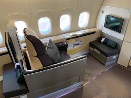 This is the 747 jumbo jet that boeing bet the house on. Review Lufthansa 747 8 First Class Frankfurt To Los Angeles Live And Let S Fly