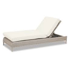 Delicate, waterfall lines of the frame are mimicked in its plush. Sunset West Manhattan 78 Long Reclining Single Chaise With Cushions Wayfair