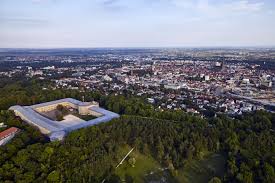 Mit Der 1842 1859 Erbauten Bundesfestung Ulm Befindet Sich In Ulm Neu Ulm Ein Festungswerk Ersten Ranges Am Rande Der Innenstadt An Der Neu Ulm Festung Ulm