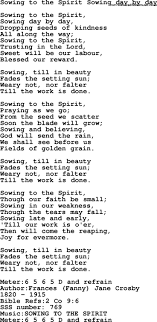 Sacred Songs And Solos Complete Words Day By Day Lyrics Songs Words