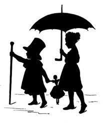 Wendy John And Michael Peter Pan Disney Silhouettes Silhouette Art Vintage Graphics Silhouette Stencil