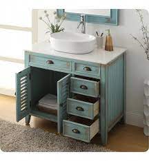 Schau dir angebote von vessel sinks auf ebay an. Chans Furniture Cf 78886bu Benton Abbeville 36 Freestanding Single Bowl Vessel Sink Bathroom Vanity In Distressed Teal Blue Vessel Sink Bathroom Vanity Diy Bathroom Vanity Vessel Sink Bathroom