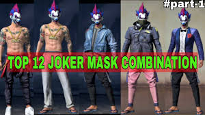 Search engine for 3d printable models. Free Fire Top 12 Joker Mask Combination Free Fire Dress Combination Best Bro Look Youtube