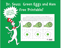 Dr Seuss Green Eggs And Ham Free Printable M Is For Monster Dr Seuss Preschool Activities Dr Seuss Preschool Dr Seuss Activities