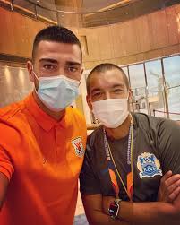 Graziano Pellè | @feyenoord fans how are you ? We were just talking how  great you are . Big hug from us 😉⚽️❤️ | Instagram