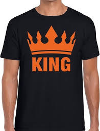 Kalligram kroon voor koningsdag koningsdag kroon koning. Bol Com King En Oranje Kroon T Shirt Zwart Voor Heren Koningsdag Kleding S