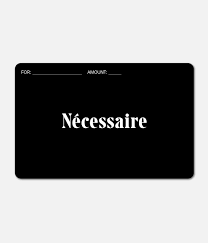 The Gift Card – Nécessaire, A Personal Care Company