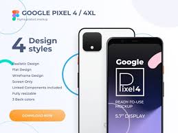 Google Pixel 4 And 4 Xl Mockup For Figma Wireframe Design Mockup Design Mockup