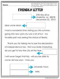 Friendly Letter Freebie By Rockin Resources Teachers Pay Teachers Letter Writing Activities Friendly Letter Friendly Letter Writing