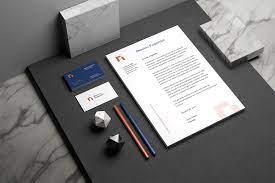 Branding and visual identity mockup template. Free Premium Minimal Stationery Mockup Psd Good Mockups