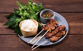 หมูปิ้งเจ้วาส ซอยนาทอง image credit : Thai Styled Bbq Pork With Sticky Rice à¸‚ à¸²à¸§à¹€à¸«à¸™ à¸¢à¸§à¸«à¸¡ à¸› à¸‡