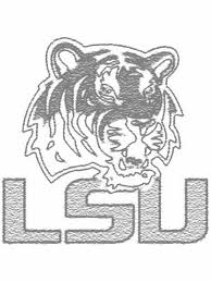 Lsu Tigers Coloring Pages Football Coloring Pages Coloring Pages Sports Coloring Pages