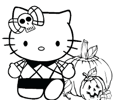 Hello kitty halloween kawaii halloween happy halloween scary halloween halloween ideas hello kitty colouring pages. Cartoon Cat Coloring Pages Scary Novocom Top
