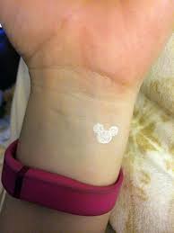 Small outline mickey mouse tattoo on ankle. Horny Tattoo Templates And Designs In White Interior Design Ideas Avso Org