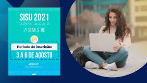Veja qual a data do fies 2020.2 e descubra boas faculdades, onde financiar o seu curso para conseguir um diploma reconhecido pelo mec! Sisu 2021 2Âº Semestre Confira Calendario Oficial Divulgado Pelo Mec
