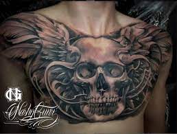Pin On Chest Tattoos