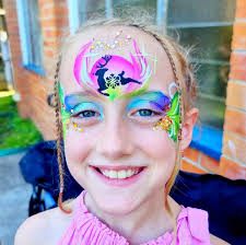 Three Owls Face and Body Painting