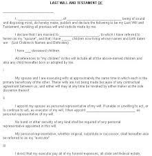 Free collection free last will and testament template printable templates for menus simple. Printable Sample Last Will And Testament Form Last Will And Testament Will And Testament Living Will Template