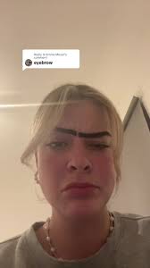 Emma Iverson Eyebrow Blindness