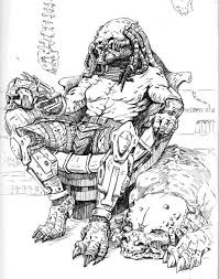 Its skeleton is not made of bones but of cartilage. Predator Coloring Pages