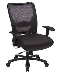 The average office chair is designed to seat the average person. Big Tall Professional Leather Seat Mesh Back Knee Tilt Chair 400 Lb Capacity