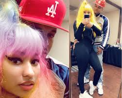 Nicki Minaj shares loved-up photos with her man Kenneth Petty (Photos)