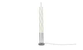 Paul Neuhaus Led Stehleuchte 3 Flammig Nickel Matt