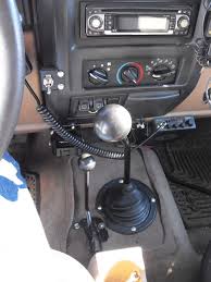 Old School Cj Style Shifter In Tj Half Console Tj Mod Custom Transfer Case Shifter Jeepforum Com Jeep Tj Diy Jeep Jeep Wrangler Tj
