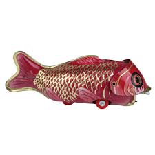 Buy Generic Vintage Iron Sheet Wind-up Big Fish Eating Small Fish  Collectable Tin Toy Online at Low Prices in India - Amazon.in