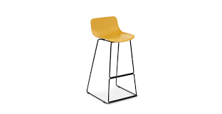 Anco Mustard Yellow Bar Stool In 2020 Yellow Bar Stools Bar Stools Black Bar Stools