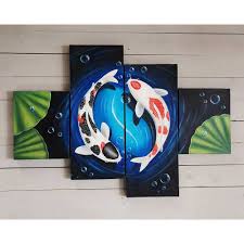 Seni lukis dinding baik itu lukisan dinding 3d atau pun lukis dinding 2 dimensi mampu melengkapi dan menyempurnakan. Harga Lukisan Dinding Minimalis Terbaik Dekorasi Perlengkapan Rumah Juli 2021 Shopee Indonesia