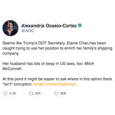 The transportation department's watchdog asked the justice department to criminally investigate elaine chao late last year after it determined she had misused her office when she was. New Elaine Chao Memes Perrie Memes Wilbur Ross Memes Puzder Memes