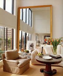 40 Magnificent Interior Designs With Big Big Mirrors Large Mirror Living Room Mirror Wall Living Room Living Room Mirrors