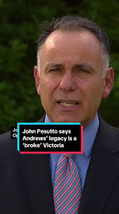 Victorian Opposition Leader John Pesutto has wished Daniel Andrews well,  but said the outgoing premier’s legacy is, ultimately, a state that is  “broke”. #springst #danielandrews #danandrews