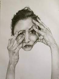 I Mean I Have The Feeling That Something In My Mind Is Poisoning Everything Else Vladimir Nabokov Portrait Distortion Art Gillian Lambert