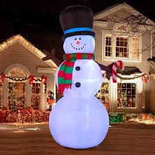 There's one thing simply stunning concerning the snow once it falls. Yihong 7 Ft Christmas Inflatables Snowman With Color Changing Led Lights Decorations Blow Up Party Decor For Indoor Outdoor Yard Walmart Com Walmart Com