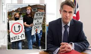 The education secretary fronted a government press conference tonight ahead of an announcement. A Level Results U Turn Gavin Williamson Makes Humiliating Reversal On Predicted Grades Uk News Express Co Uk