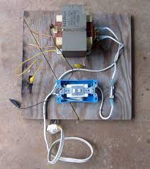 All The Parts Mounted To A Piece Of Plywood Burning Wood With Electricity Wood Art Projects Wood Burning Tool