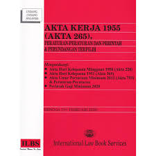 Perintah gaji minimum 2012 minimum wages order 2012. Akta Kerja 1955 Akta 265 Peraturan Peraturan Dan Perintah Perundangan Terpilih Shopee Malaysia