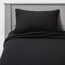 Maybe you would like to learn more about one of these? King Jersey Sheet Set Black Room Essentials Target